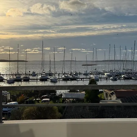 Südblick Am In Breege, Meerblick Von Allen Drei Etagen, Terrasse, Balkon, Sauna Und Parkplatz Ferienhaus