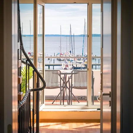بيت للعطل Frisch Renoviertes Fh Suedblick Am In Breege, Meerblick Von Allen Drei Etagen, Terrasse, Balkon, Sauna Und Parkplatz *